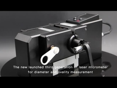 D360 Laser Micrometer Diameter And Ovality Measurement For Fine Wire (Đánh giá đường kính và độ trơn của sợi mỏng bằng laser)